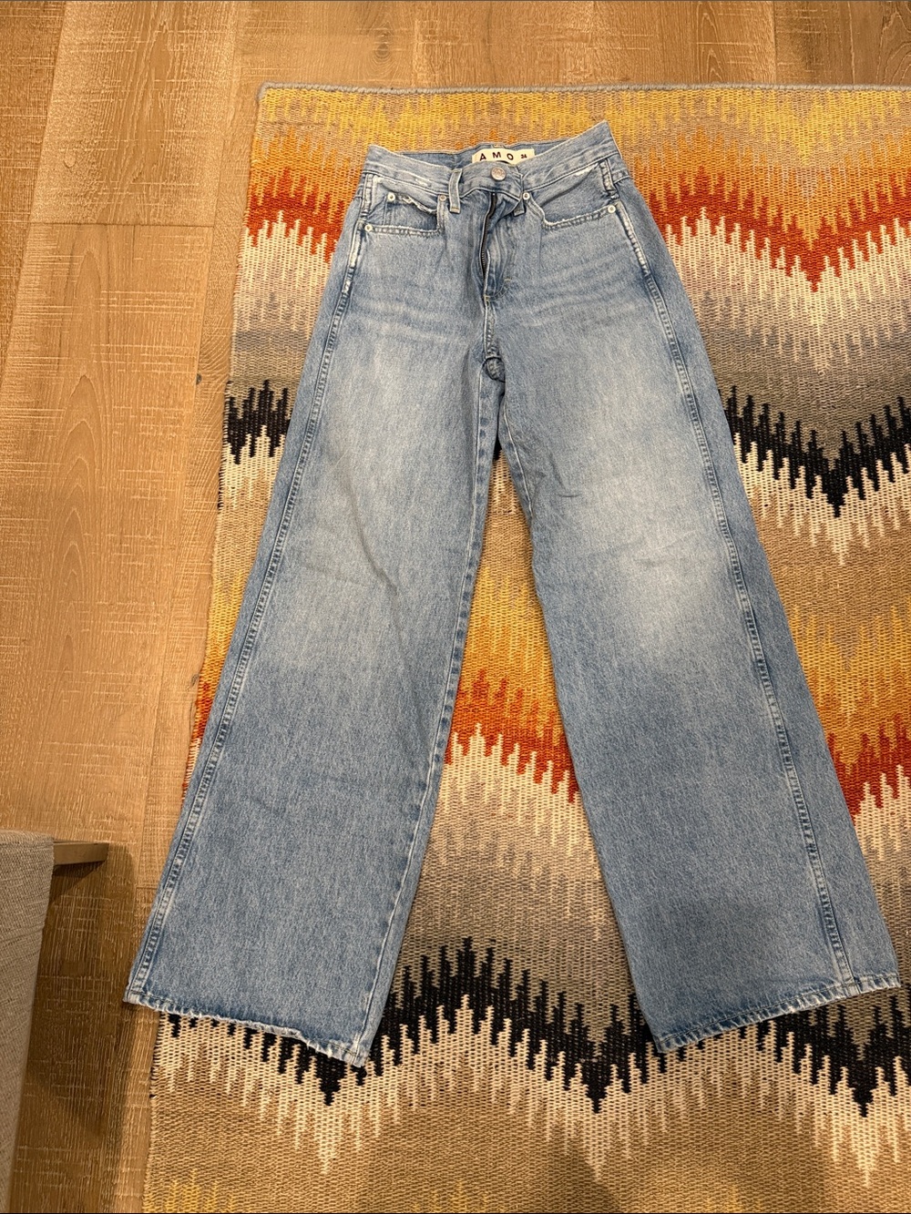 NWOT Awesome AMO Frida Jeans 24